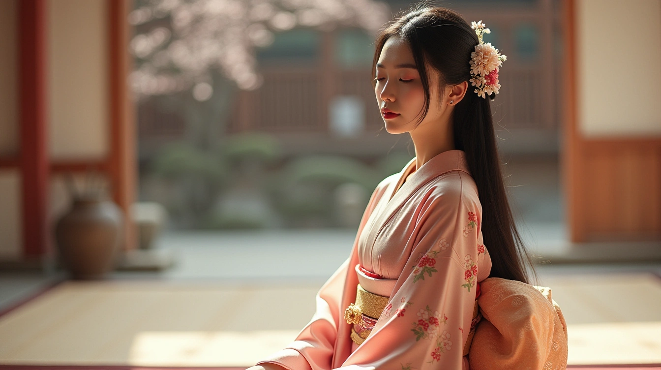 Comment porter le kimono de soie femme ?